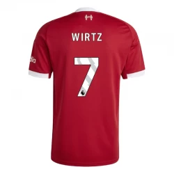 Liverpool FC Florian Wirtz #7 Fußballtrikot 2025-26 Heimtrikot Herren