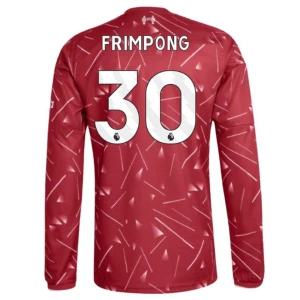 Liverpool FC Frimpong #30 Fußballtrikot 2026-27 Heimtrikot Herren Langarm
