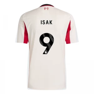 Liverpool FC Fußballtrikot 2025-26 Alexander Isak #9 Auswärtstrikot Herren Langarm