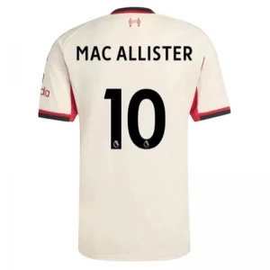 Liverpool FC Fußballtrikot 2025-26 Alexis Mac Allister #10 Auswärtstrikot Herren