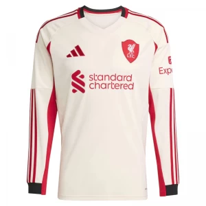 Liverpool FC Fußballtrikot 2025-26 Auswärtstrikot Herren Langarm