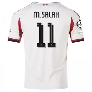 Liverpool FC Fußballtrikot 2025-26 Champions League Mohamed Salah #11 Auswärtstrikot Herren
