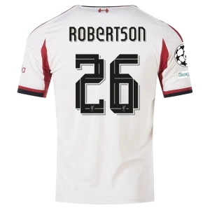 Liverpool FC Fußballtrikot 2025-26 Champions League Robertson #26 Auswärtstrikot Herren