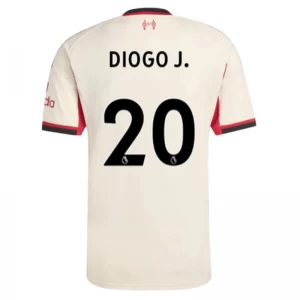 Liverpool FC Fußballtrikot 2025-26 Diogo J. #20 Auswärtstrikot Herren