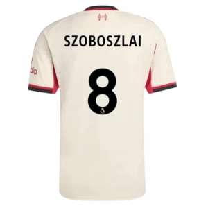 Liverpool FC Fußballtrikot 2025-26 Dominik Szoboszlai #8 Auswärtstrikot Herren