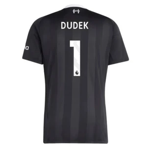 Liverpool FC Fußballtrikot 2025-26 Dudek #1 Torwart Auswärtstrikot Herren