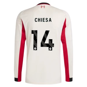 Liverpool FC Fußballtrikot 2025-26 Federico Chiesa #14 Auswärtstrikot Herren Langarm