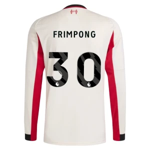 Liverpool FC Fußballtrikot 2025-26 Frimpong #30 Auswärtstrikot Herren Langarm