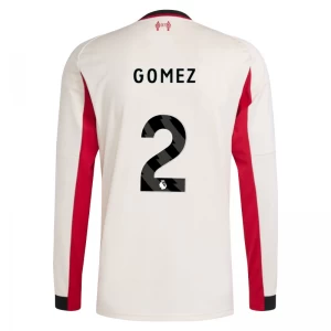 Liverpool FC Fußballtrikot 2025-26 Gomez #2 Auswärtstrikot Herren Langarm