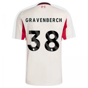 Liverpool FC Fußballtrikot 2025-26 Gravenberch #38 Auswärtstrikot Herren