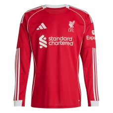 Liverpool FC Fußballtrikot 2025-26 Heimtrikot Herren Langarm