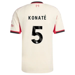 Liverpool FC Fußballtrikot 2025-26 Konate #5 Auswärtstrikot Herren