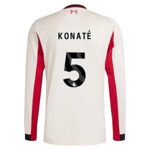 Liverpool FC Fußballtrikot 2025-26 Konate #5 Auswärtstrikot Herren Langarm