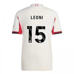 Liverpool FC Fußballtrikot 2025-26 Leoni #15 Auswärtstrikot Herren