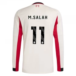 Liverpool FC Fußballtrikot 2025-26 Mohamed Salah #11 Auswärtstrikot Herren Langarm