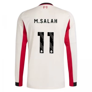 Liverpool FC Fußballtrikot 2025-26 Mohamed Salah #11 Auswärtstrikot Herren Langarm