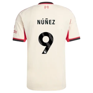 Liverpool FC Fußballtrikot 2025-26 Nunez #9 Auswärtstrikot Herren
