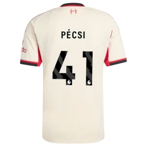 Liverpool FC Fußballtrikot 2025-26 Pecsi #41 Auswärtstrikot Herren