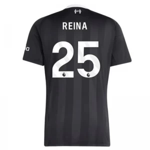 Liverpool FC Fußballtrikot 2025-26 Reine #25 Torwart Auswärtstrikot Herren