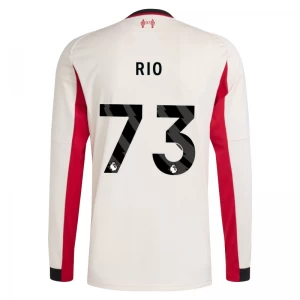 Liverpool FC Fußballtrikot 2025-26 Rio #73 Auswärtstrikot Herren Langarm