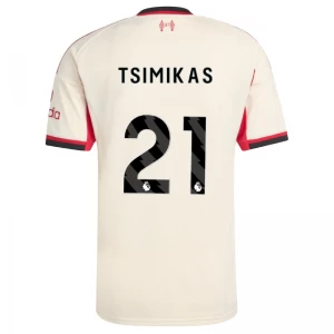 Liverpool FC Fußballtrikot 2025-26 Tsimikas #21 Auswärtstrikot Herren