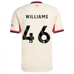 Liverpool FC Fußballtrikot 2025-26 Williams #46 Auswärtstrikot Herren