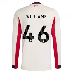 Liverpool FC Fußballtrikot 2025-26 Williams #46 Auswärtstrikot Herren Langarm