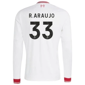 Liverpool FC Fußballtrikot 2026-27 Ronald Araujo #33 Auswärtstrikot Herren Langarm