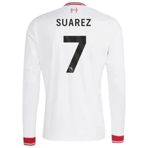 Liverpool FC Fußballtrikot 2026-27 Suarez #7 Auswärtstrikot Herren Langarm