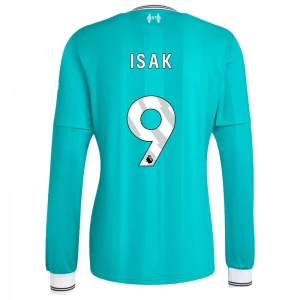 Liverpool FC Fußballtrikot Alexander Isak #9 2025-26 Ausweichtrikot Herren Langarm