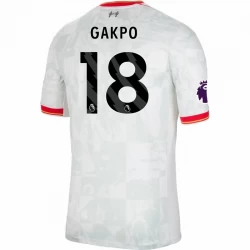 Liverpool FC Fußballtrikot Cody Gakpo #18 2024-25 Ausweichtrikot Herren