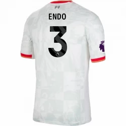 Liverpool FC Fußballtrikot Endo #3 2024-25 Ausweichtrikot Herren