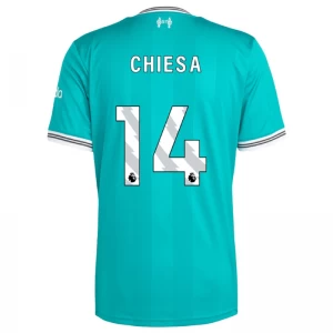 Liverpool FC Fußballtrikot Federico Chiesa #14 2025-26 Ausweichtrikot Herren