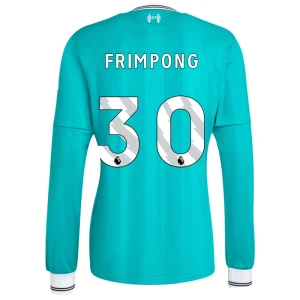 Liverpool FC Fußballtrikot Frimpong #30 2025-26 Ausweichtrikot Herren Langarm