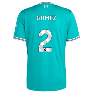 Liverpool FC Fußballtrikot Gomez #2 2025-26 Ausweichtrikot Herren