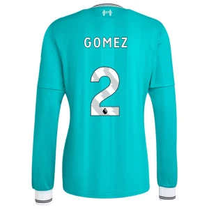 Liverpool FC Fußballtrikot Gomez #2 2025-26 Ausweichtrikot Herren Langarm