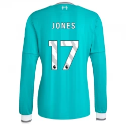 Liverpool FC Fußballtrikot Jones #17 2025-26 Ausweichtrikot Herren Langarm