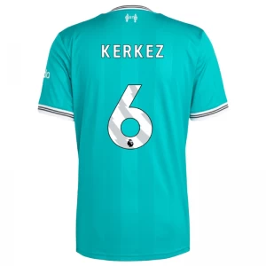 Liverpool FC Fußballtrikot Kerkez #6 2025-26 Ausweichtrikot Herren