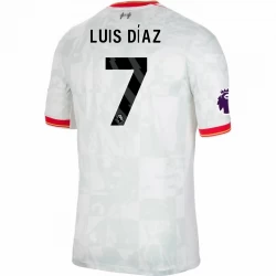Liverpool FC Fußballtrikot Luis Diaz #7 2024-25 Ausweichtrikot Herren