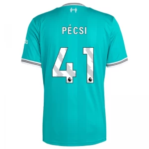 Liverpool FC Fußballtrikot Pecsi #41 2025-26 Ausweichtrikot Herren