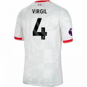 Liverpool FC Fußballtrikot Virgil van Dijk #4 2024-25 Ausweichtrikot Herren