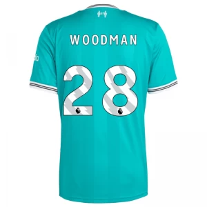 Liverpool FC Fußballtrikot Woodman #28 2025-26 Ausweichtrikot Herren