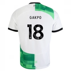 Liverpool FC Fußballtrikots 2023-24 Cody Gakpo #18 Auswärtstrikot Herren