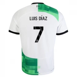 Liverpool FC Fußballtrikots 2023-24 Luis Diaz #7 Auswärtstrikot Herren