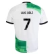 Liverpool FC Fußballtrikots 2023-24 Luis Diaz #7 Auswärtstrikot Herren