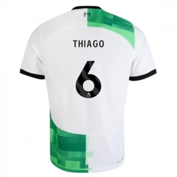 Liverpool FC Fußballtrikots 2023-24 Thiago #6 Auswärtstrikot Herren