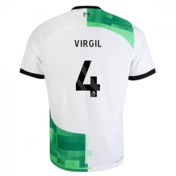 Liverpool FC Fußballtrikots 2023-24 Virgil van Dijk #4 Auswärtstrikot Herren