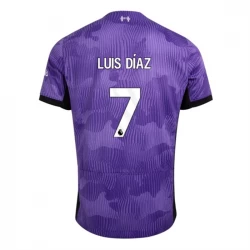 Liverpool FC Fußballtrikots Luis Diaz #7 2023-24 Ausweichtrikot Herren