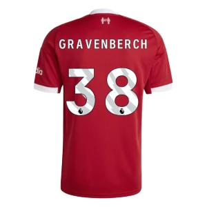 Liverpool FC Gravenberch #38 Fußballtrikot 2025-26 Heimtrikot Herren