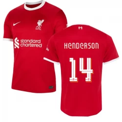 Liverpool FC Henderson #14 Fußballtrikots 2023-24 UCL Heimtrikot Herren